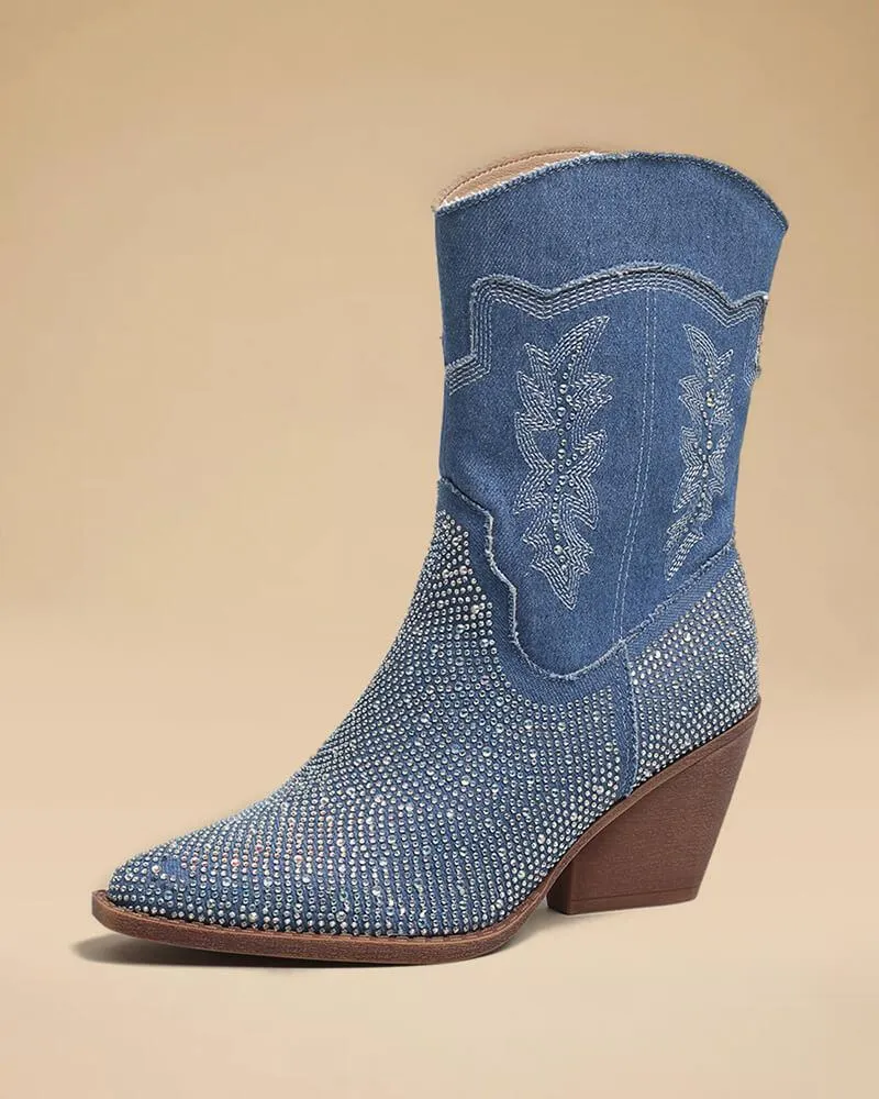 Rhinestone Cowboy Boots