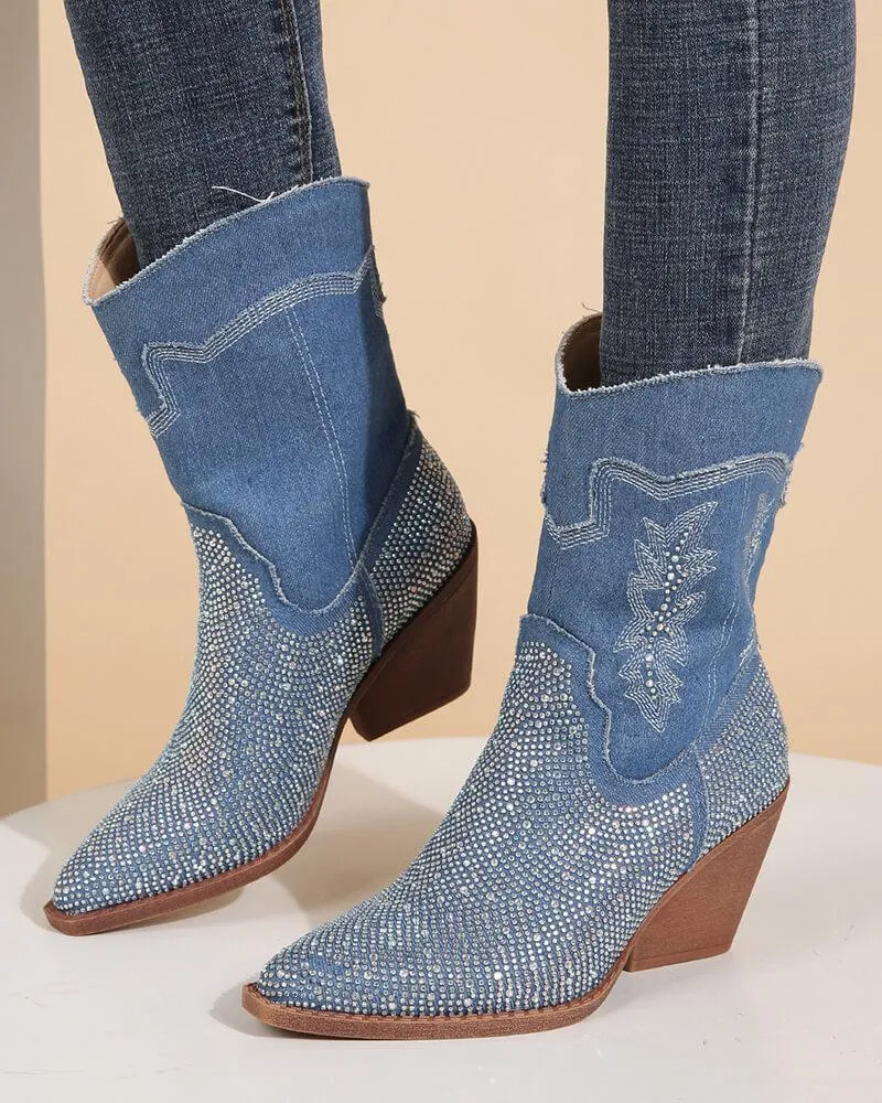 Rhinestone Cowboy Boots