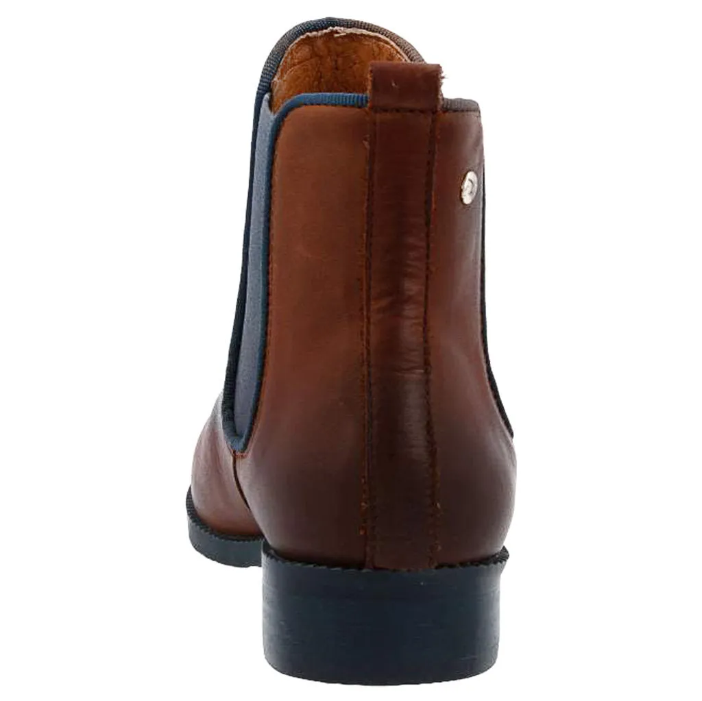 Royal Calfskin Leather Women's Chelsea Boots