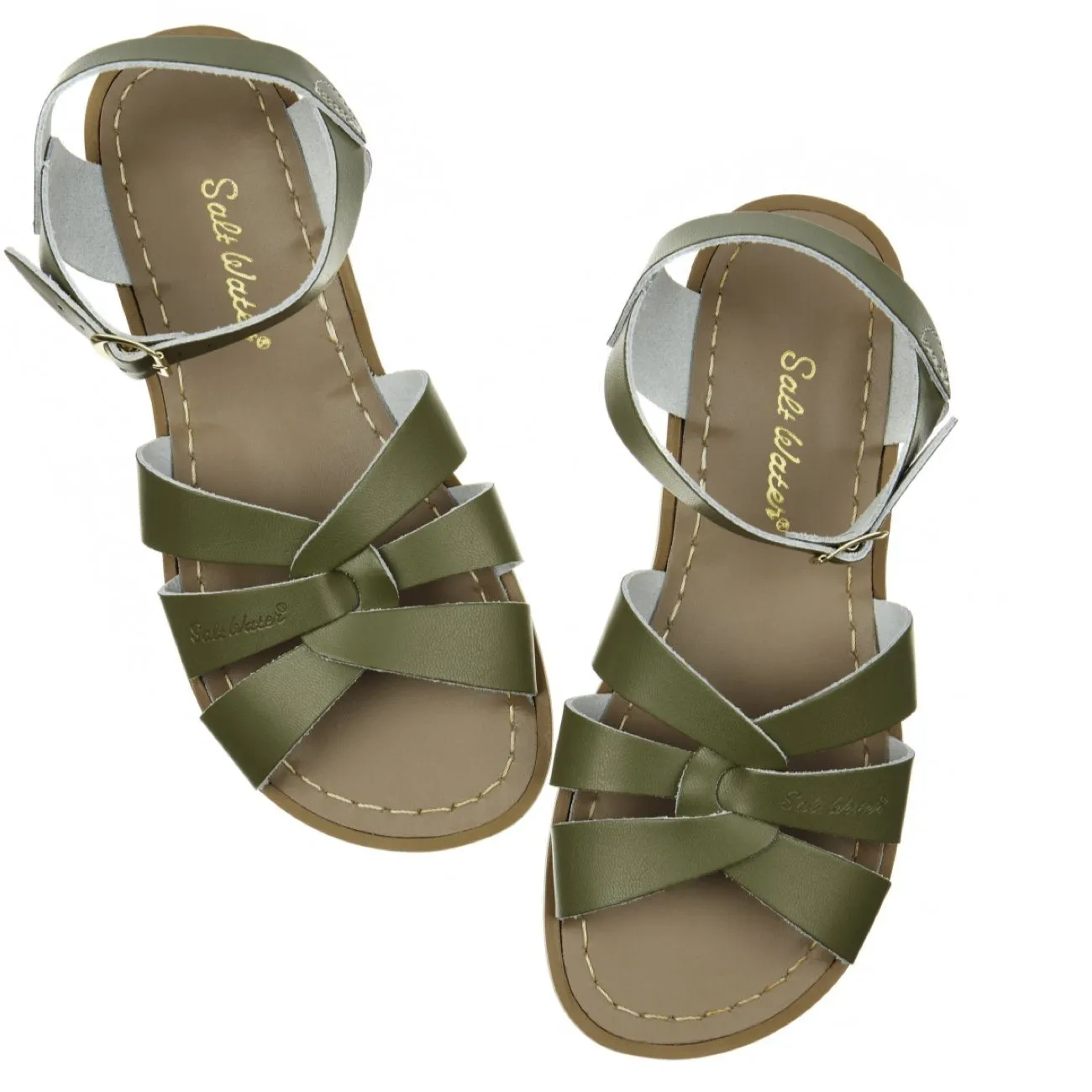 Salt Water Sandals, Original, Adult, Olive