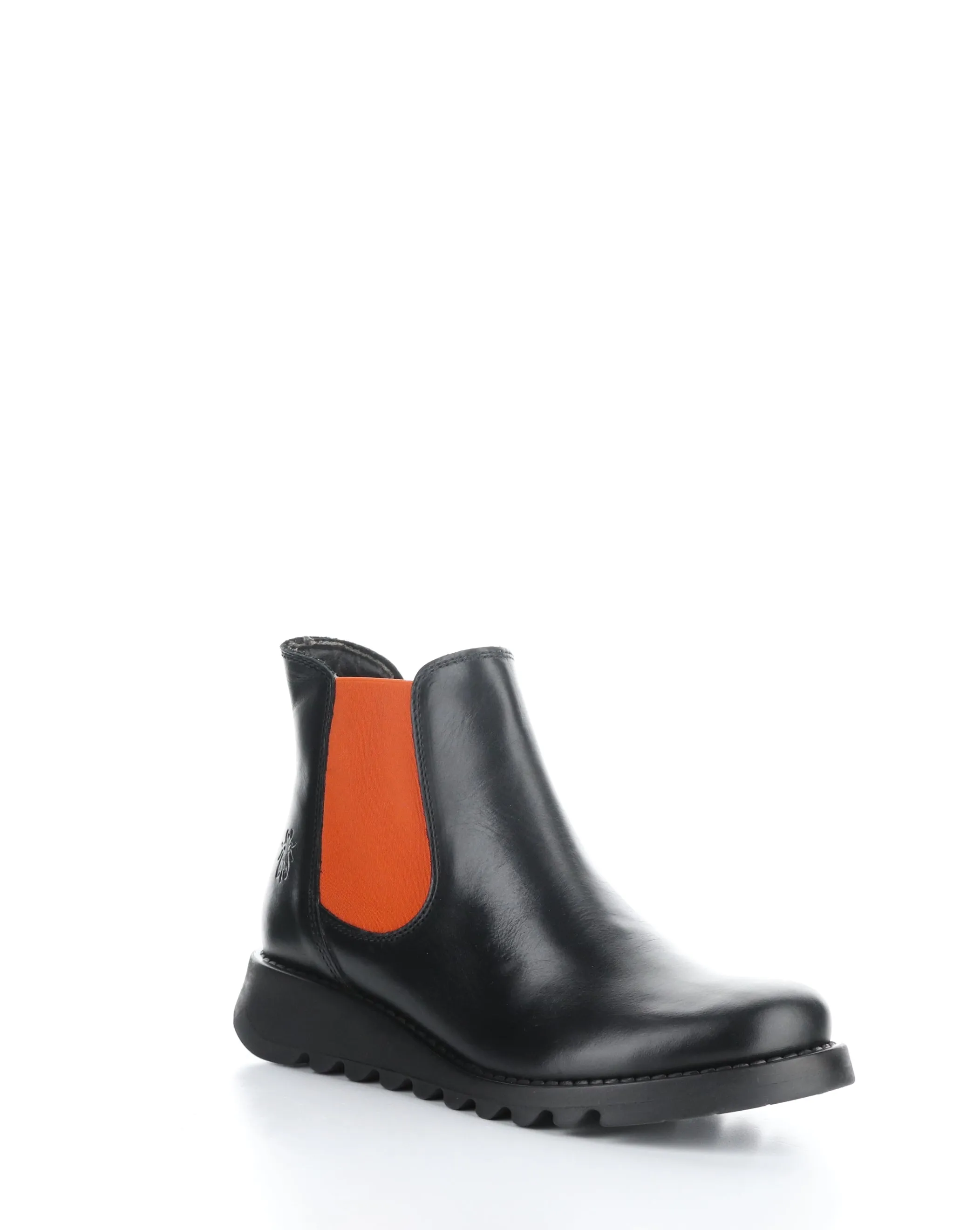 SALV 083 BLACK/ORANGE Elasticated Boots