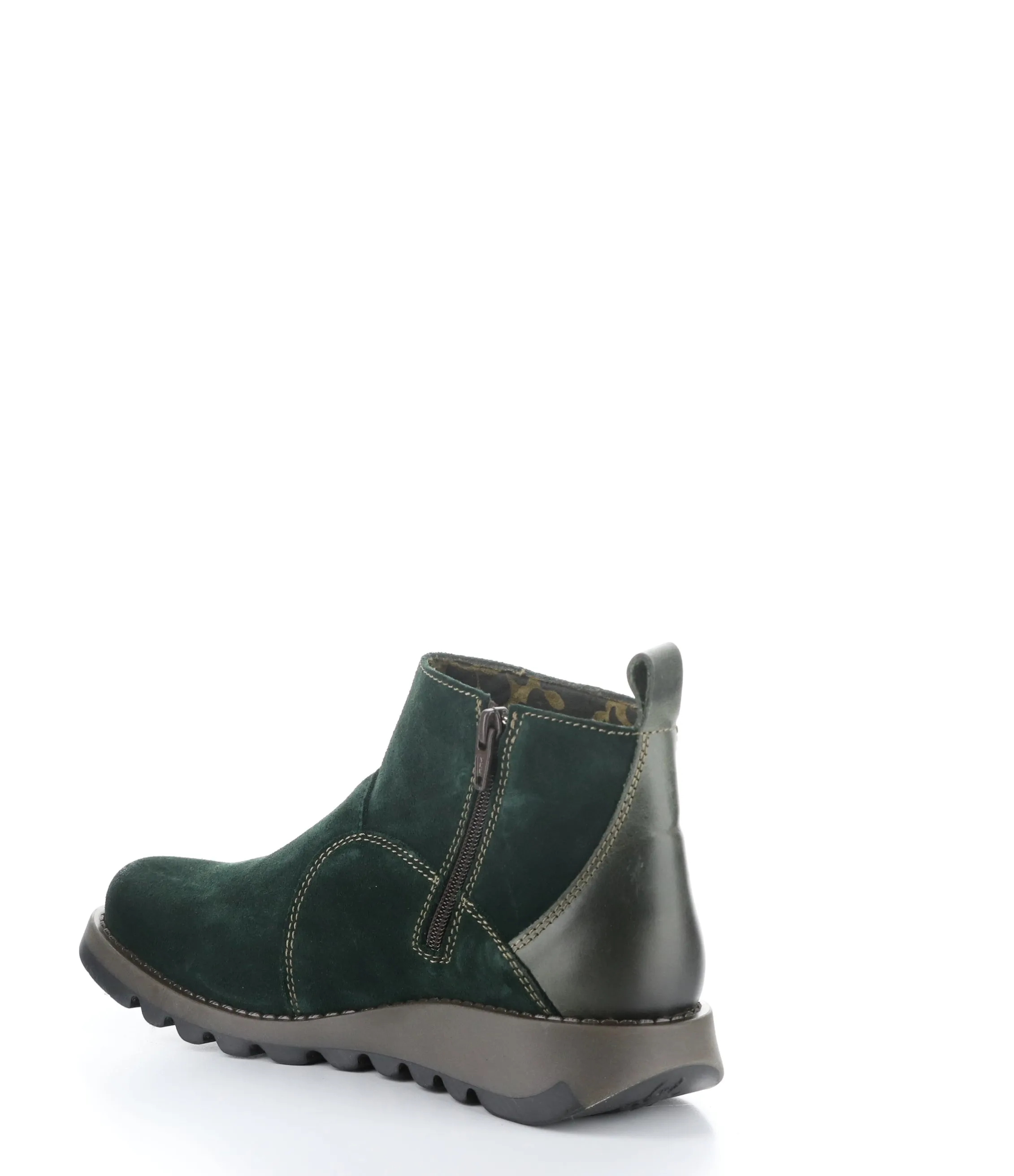 SELY918FLY 003 FOREST GRN/DIESL Round Toe Boots