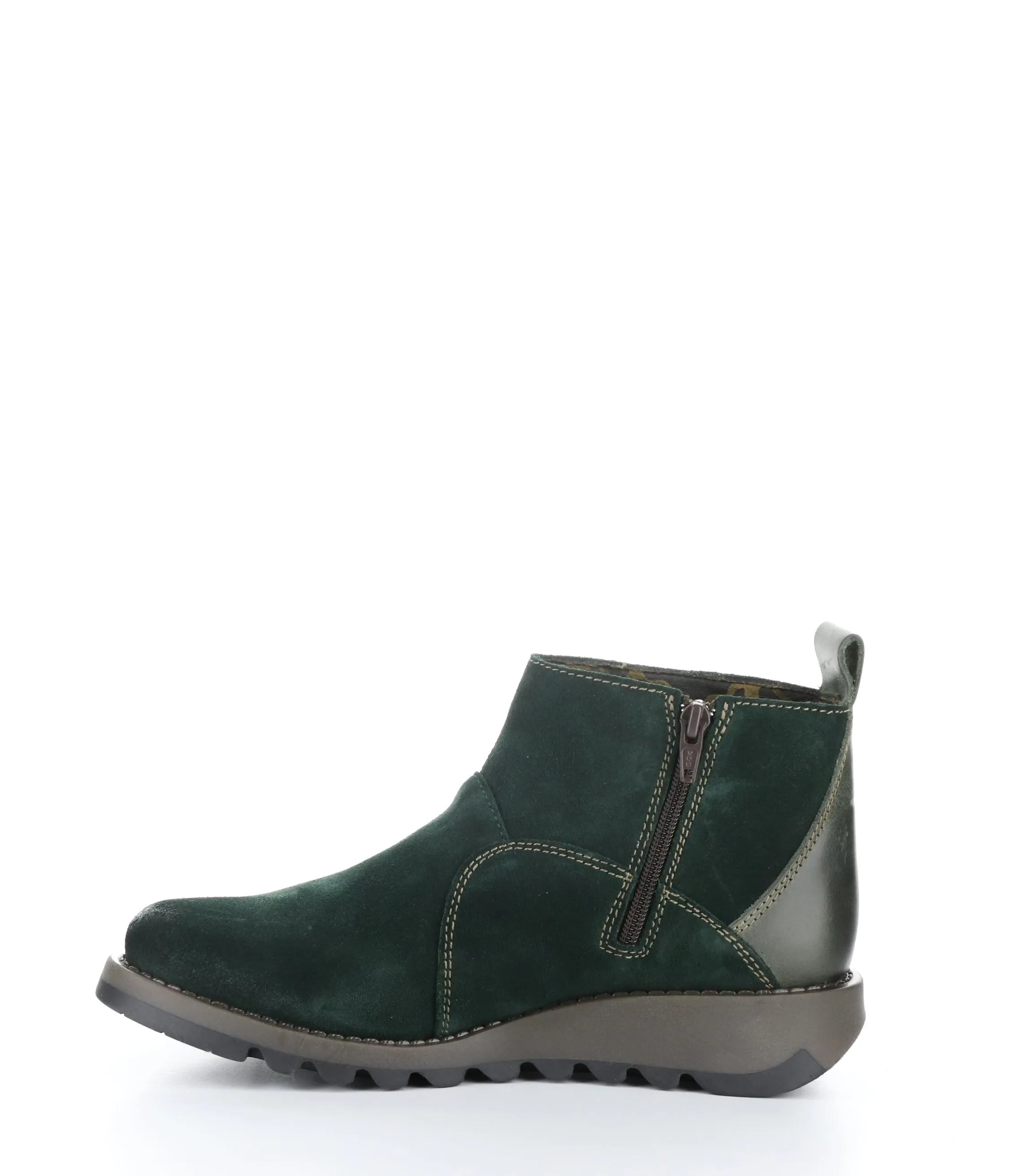 SELY918FLY 003 FOREST GRN/DIESL Round Toe Boots