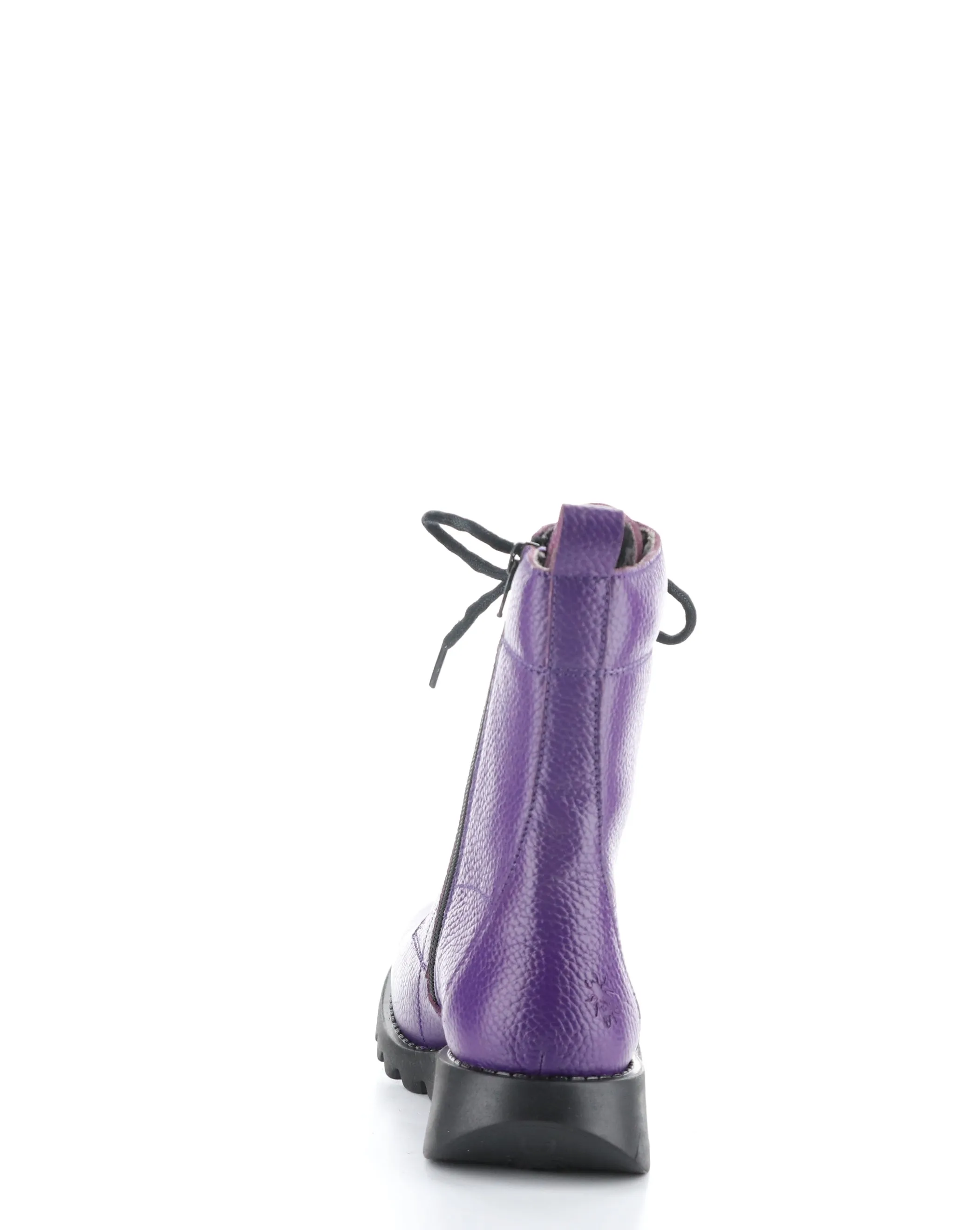 SILF015FLY 006 PURPLE Round Toe Boots