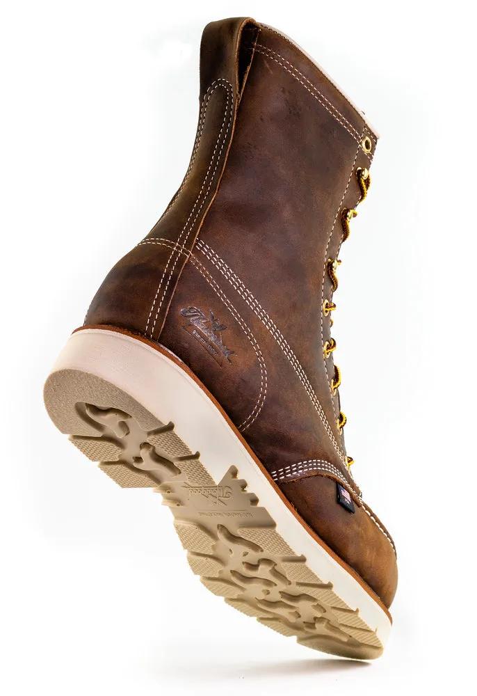 'Thorogood' Men's 8" American Heritage EH Steel Toe - Trail Crazyhorse