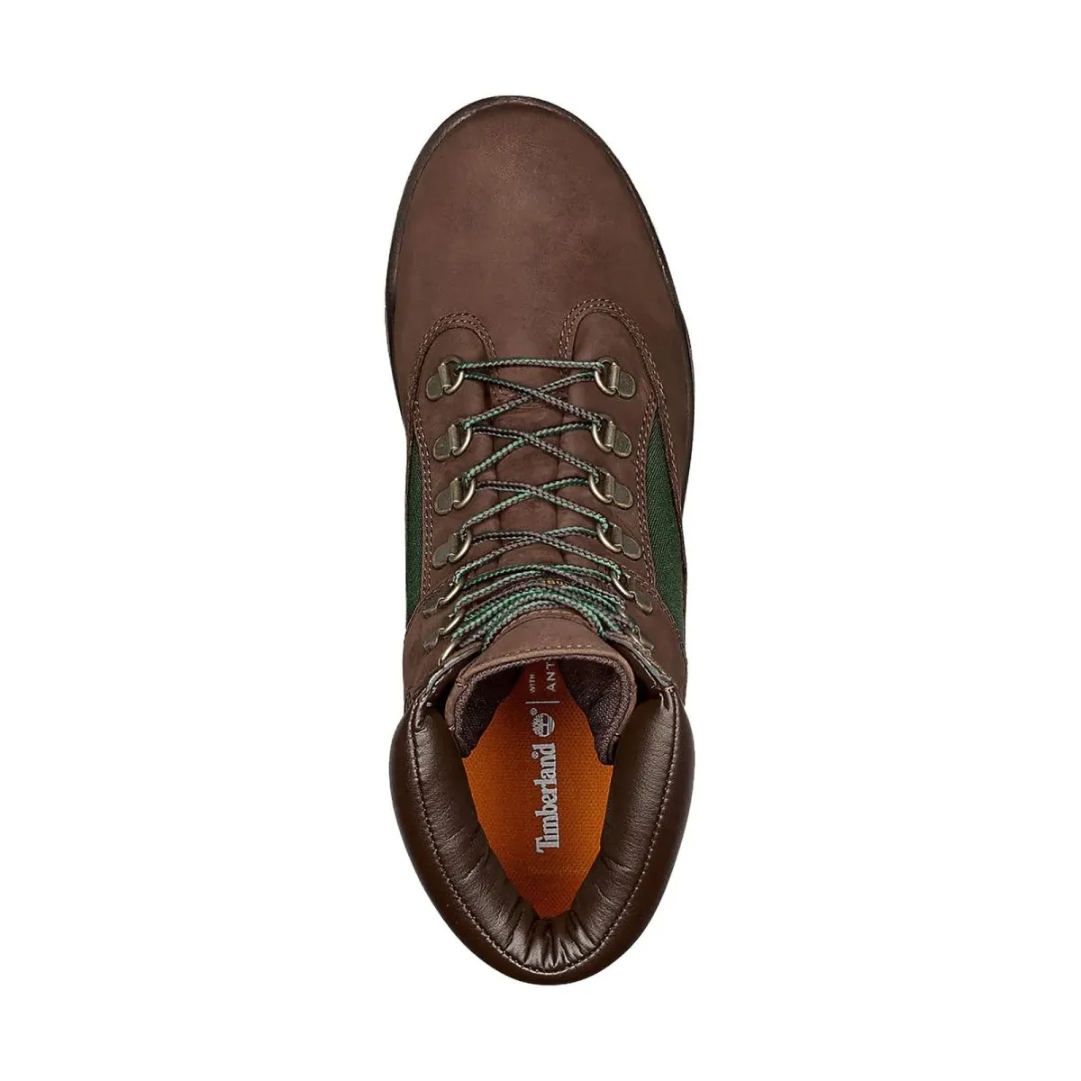 Timberland Men's 6 Field Boot Beef and Broccoli Brown/Green Waterproof