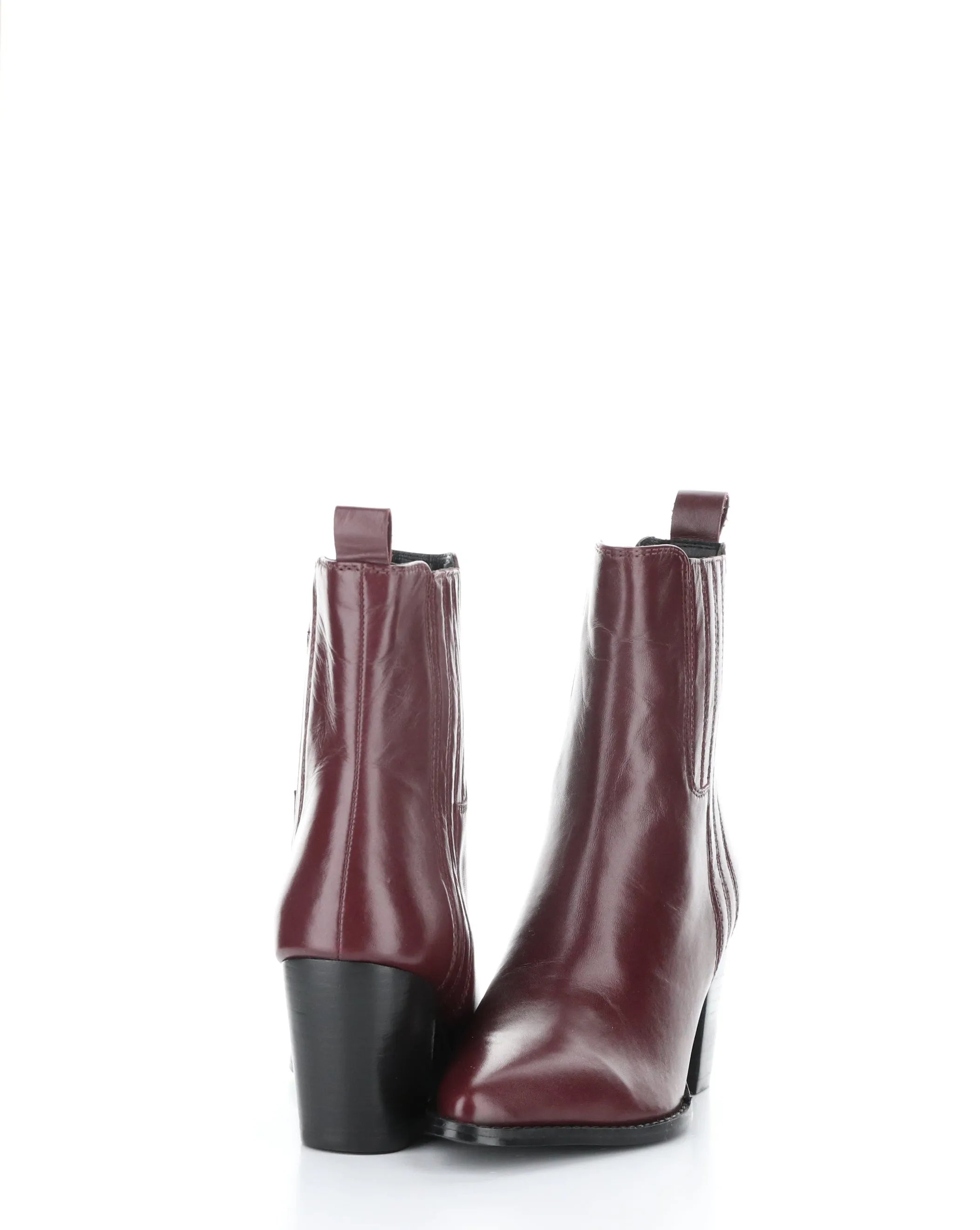 TRULY BORDO Pointed Toe Boots