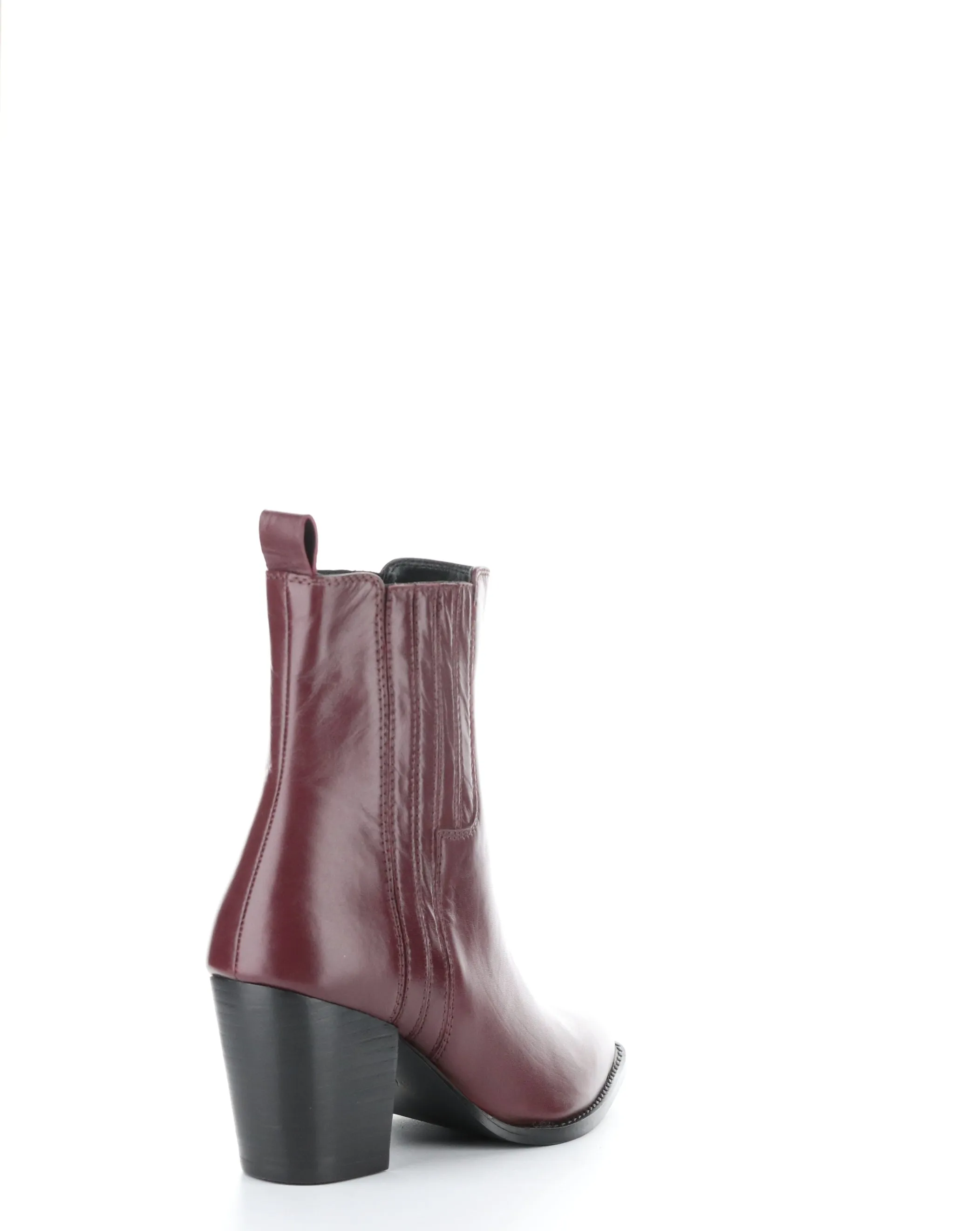 TRULY BORDO Pointed Toe Boots