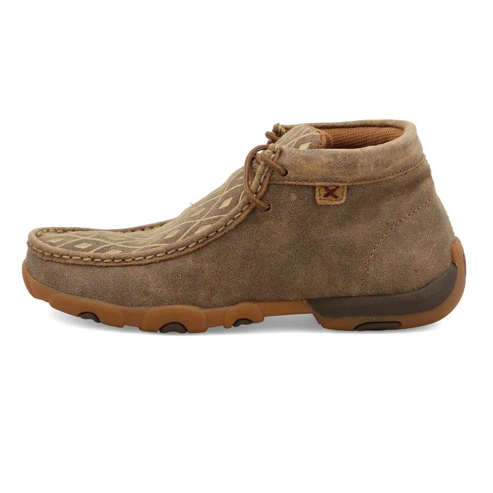 'Twisted X' Women's Chukka Driving Moc - Bomber / Tan Boots