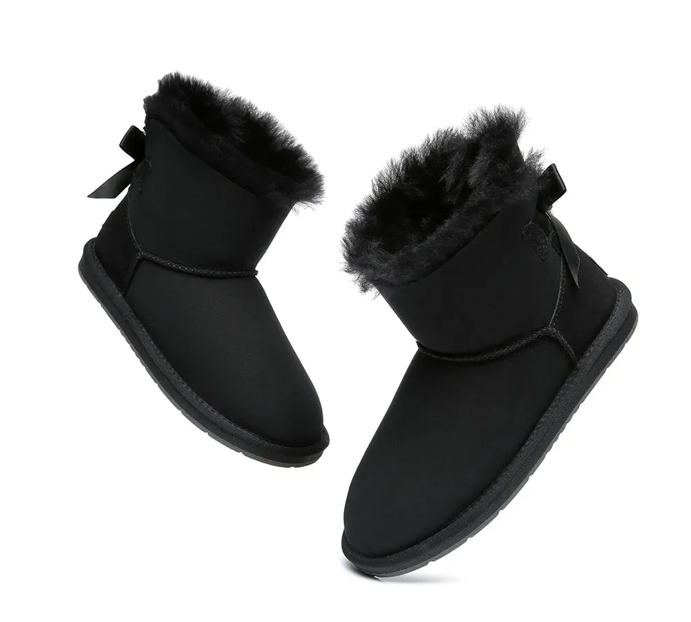 UGG Australian Shepherd Single Back Bow Women Mini Ugg Boots