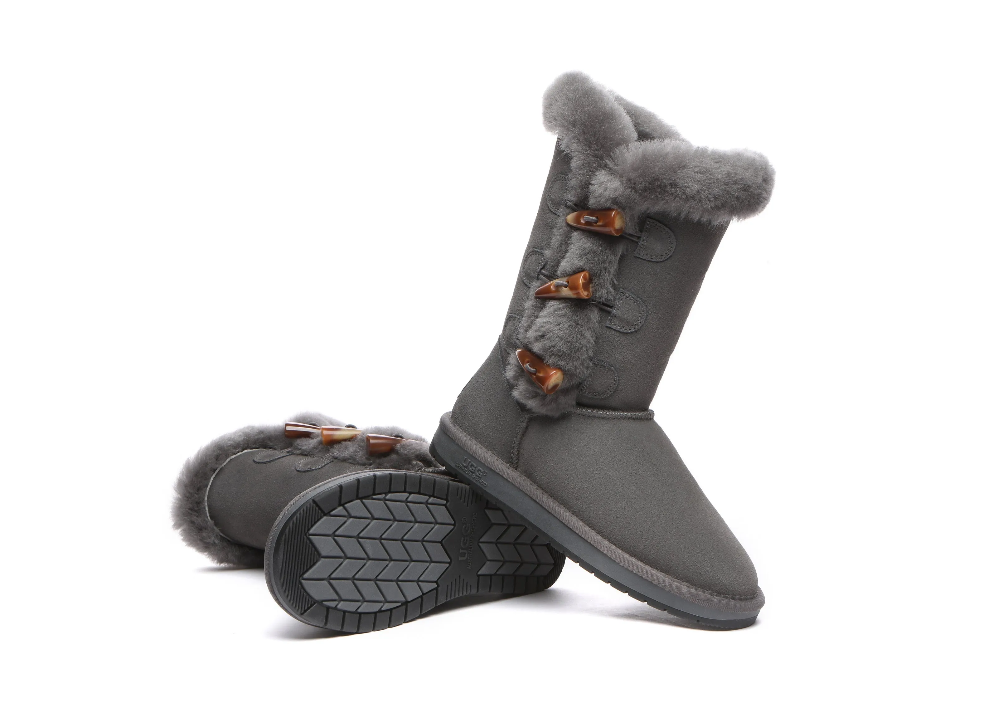 UGG Australian Shepherd Tamari Toggle Closure Women Ugg Boots