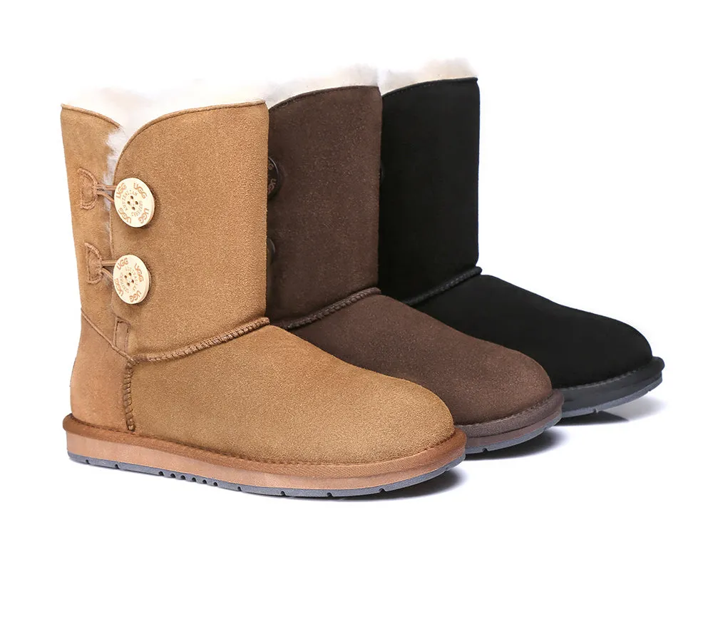 UGG Australian Shepherd Twin Buttons Short Boots