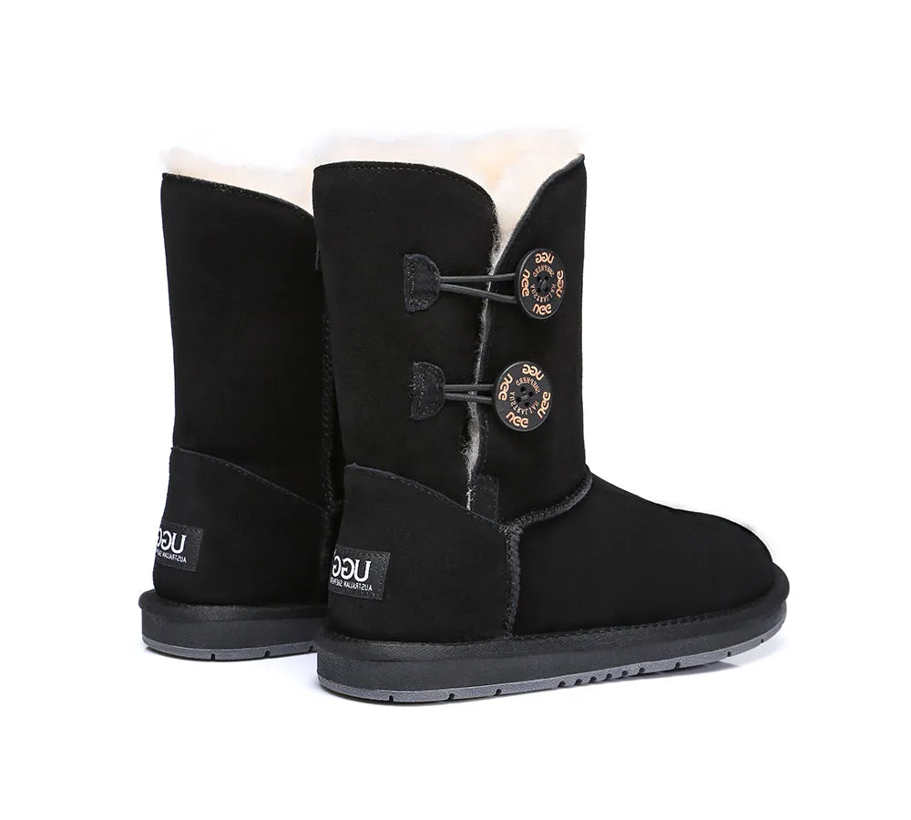 UGG Australian Shepherd Twin Buttons Short Boots