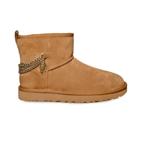 UGG Classic Mini Chains Chestnut Boots - Women's