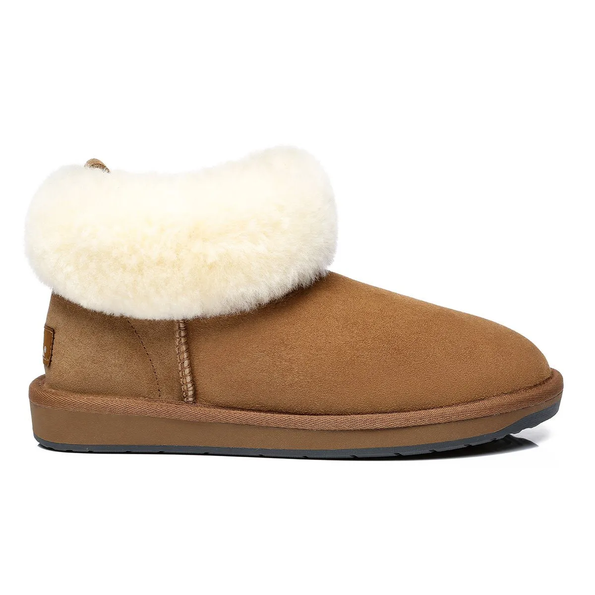 UGG Fluffy Collar Boots