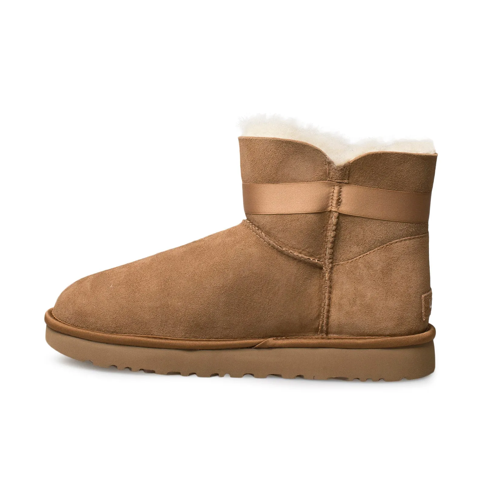 UGG Mini Side Brooch Chestnut Boots - Women's