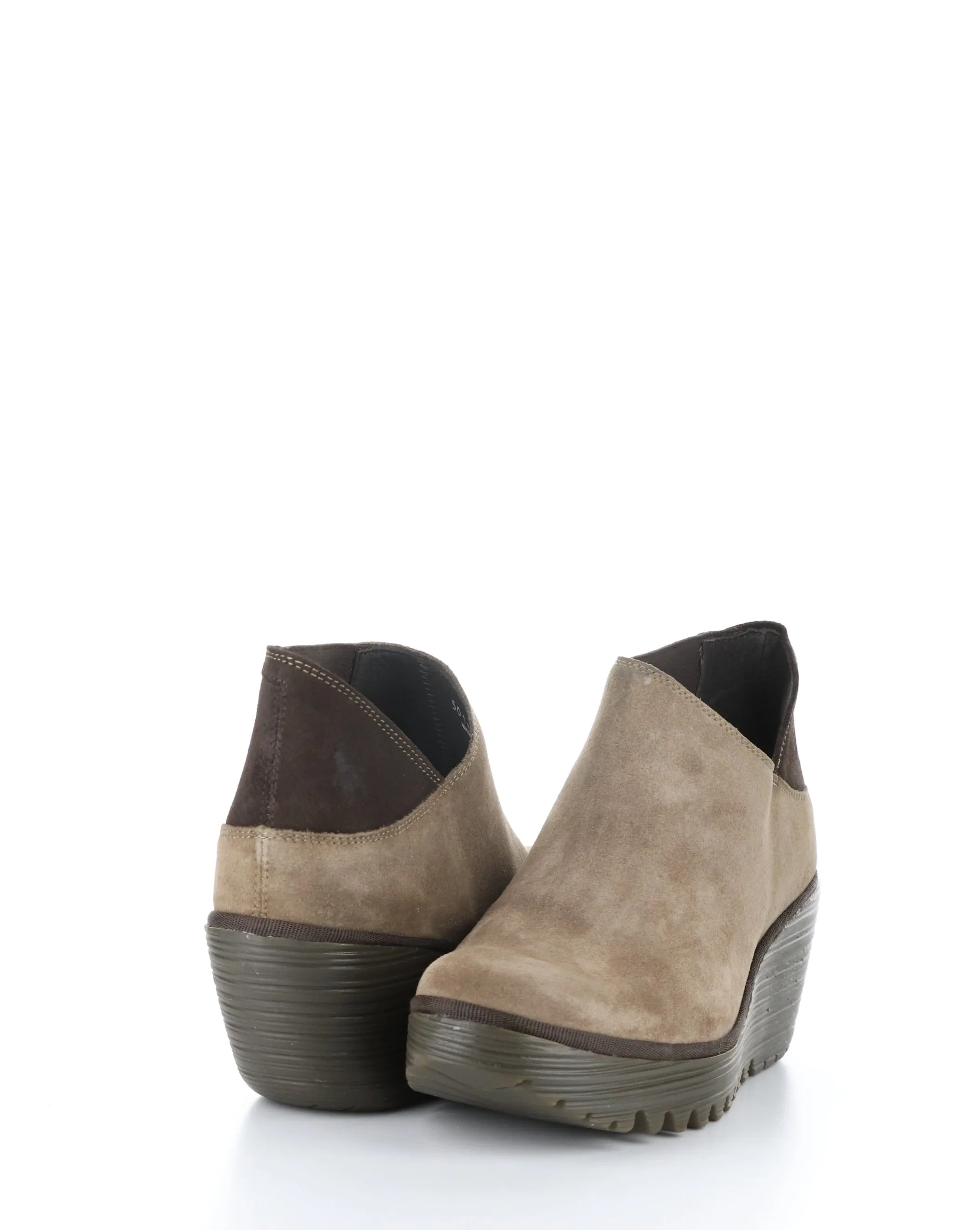 YEGO400FLY 006 TAUPE/EXPRESSO Elasticated Boots