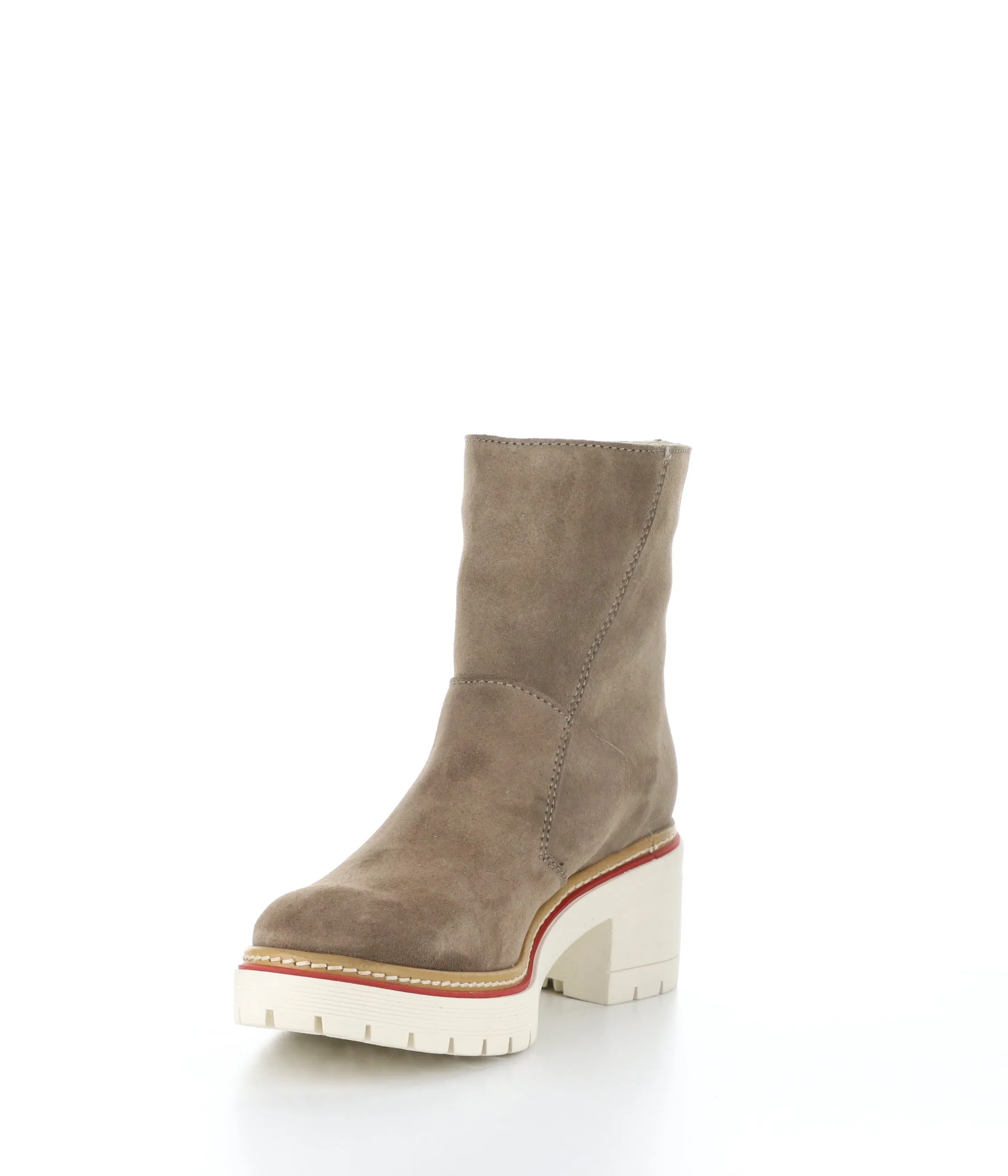 ZAP TAUPE Round Toe Boots